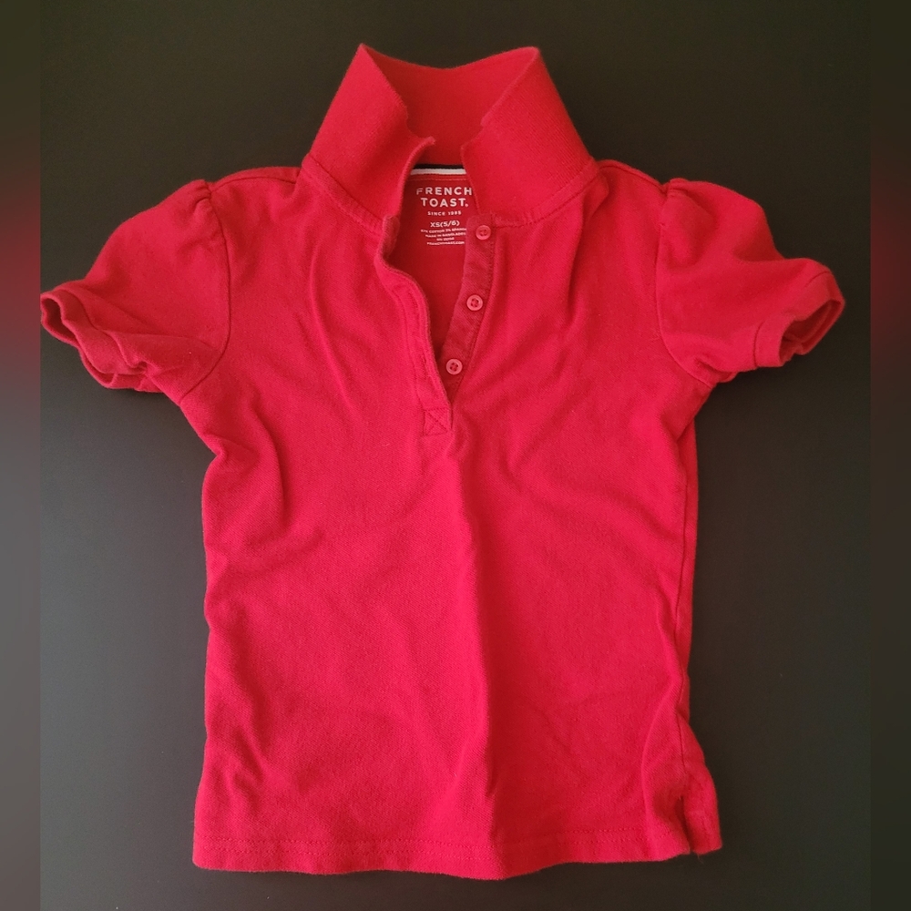 ❗️3 For $10❗️Red Kids Polo Shirt